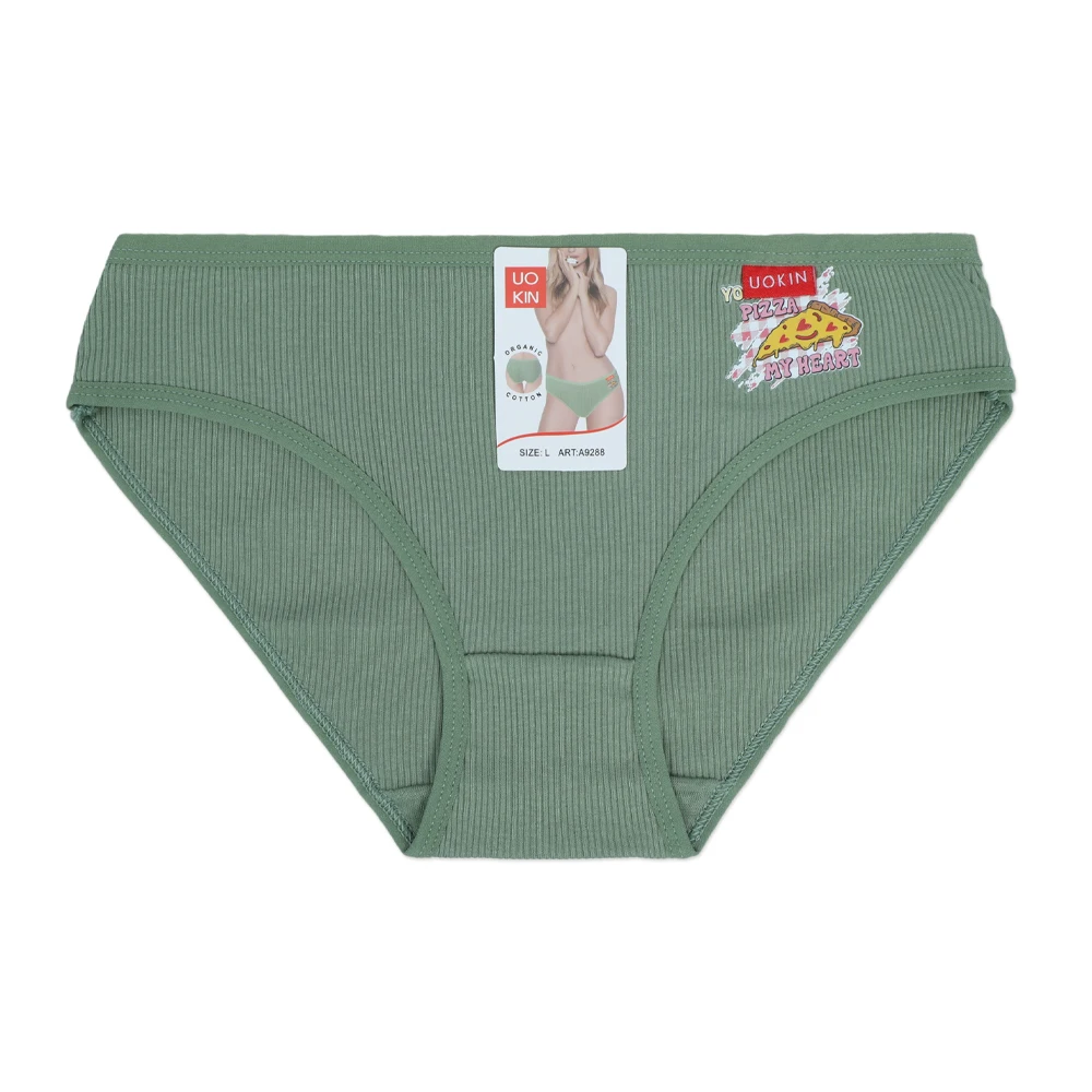 UOKIN Women cotton panties high quality soft thread cotton nickers ladies panties in dozens for adult girls A9288