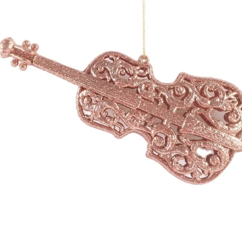 Guitar Miniature Exquisite Plastic Mini Guitar Model Display Decoration Home Coffee Decorative Christmas Tree Ornament