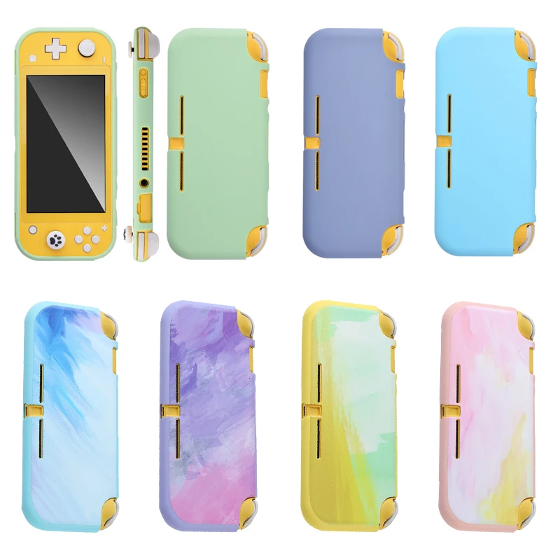 Мягкие защитные чехлы из ТПУ для консоли Nintendo Switch Lite кожаный чехол аксессуары видеоигр