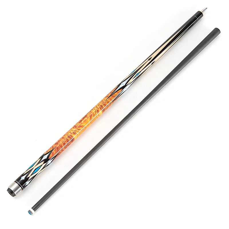 Top-ranking CARBON FIBRE 1/2 Split pool cue 12.5mm tip Superior Nine ball billiard cue stick