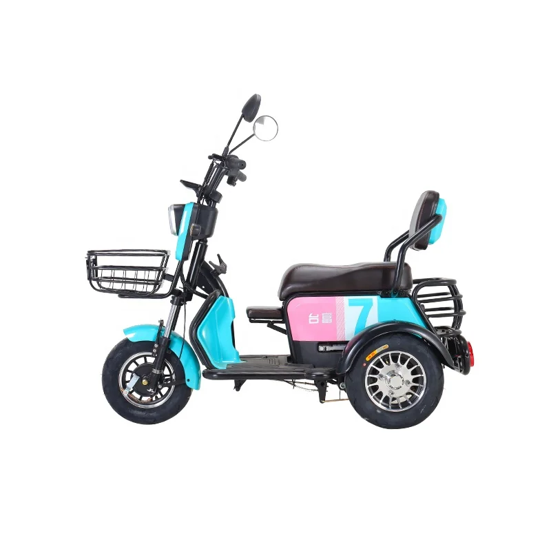 35-85km endurance left and right turn signal three wheellong battery life tricycles for electric adults