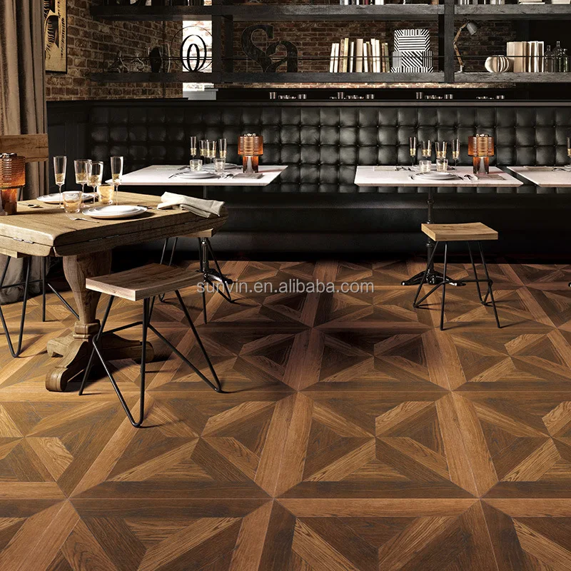 15*80 New Design Non-slip Wood Look 60x60 Foshan Ceramic Floor Bangladesh Price Wood Parquet Porcelain Tile