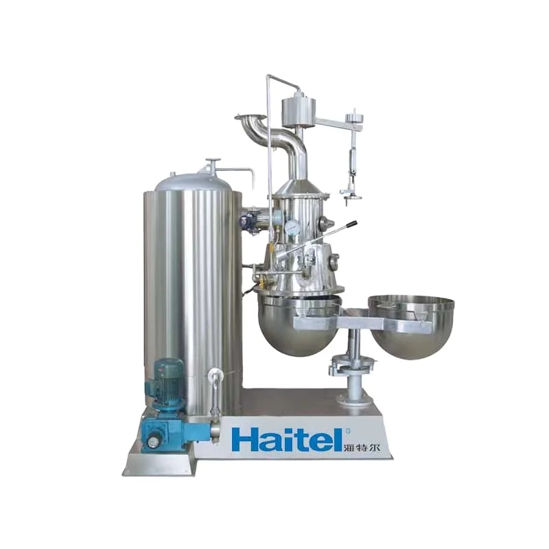 Steam heats the sugar solution volumetric pump motor HTL-T250 vacuum sugar cooking machine