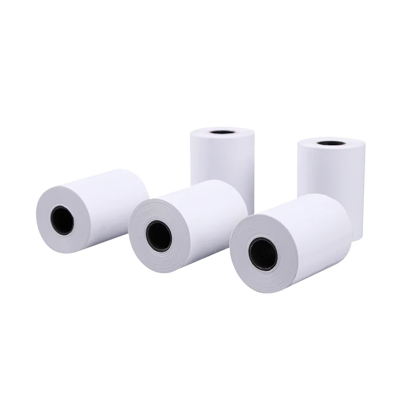 Custom pos thermal paper till rolls thermal kitchen printer paper thermal paper parking ticket