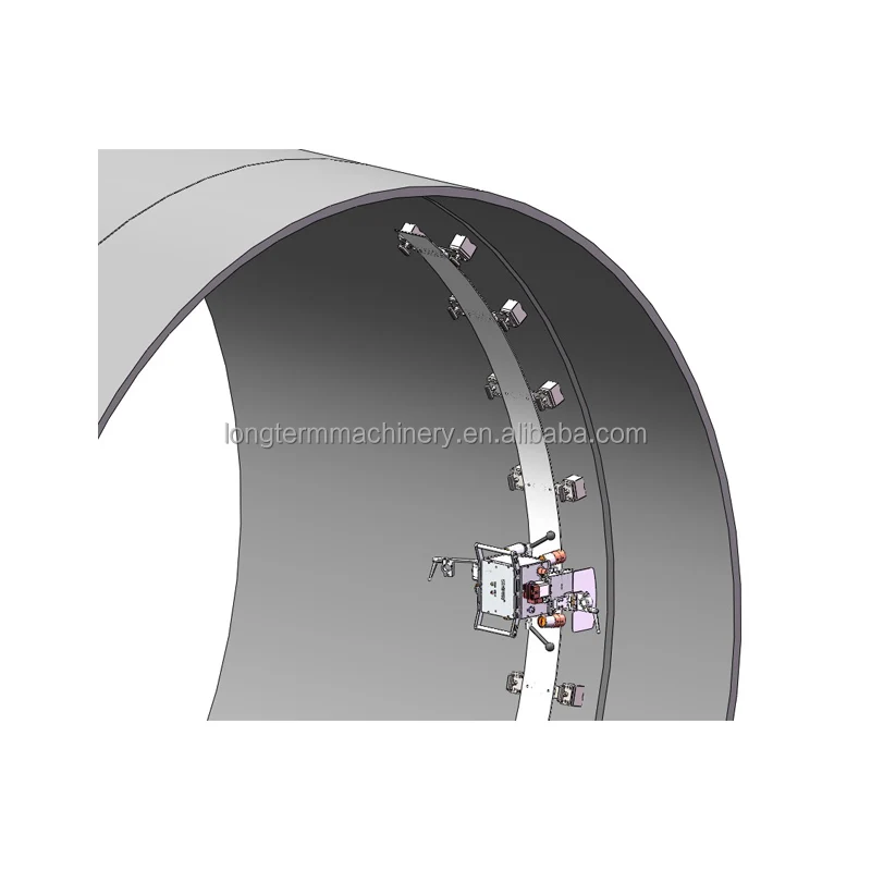 Fully automatic handheld oil pipe pipeline orbital welding