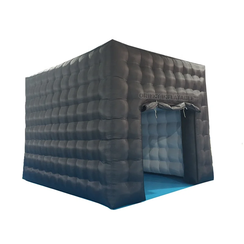 Надувная Портативная Черная надувная прямоугольная палатка-подставка для