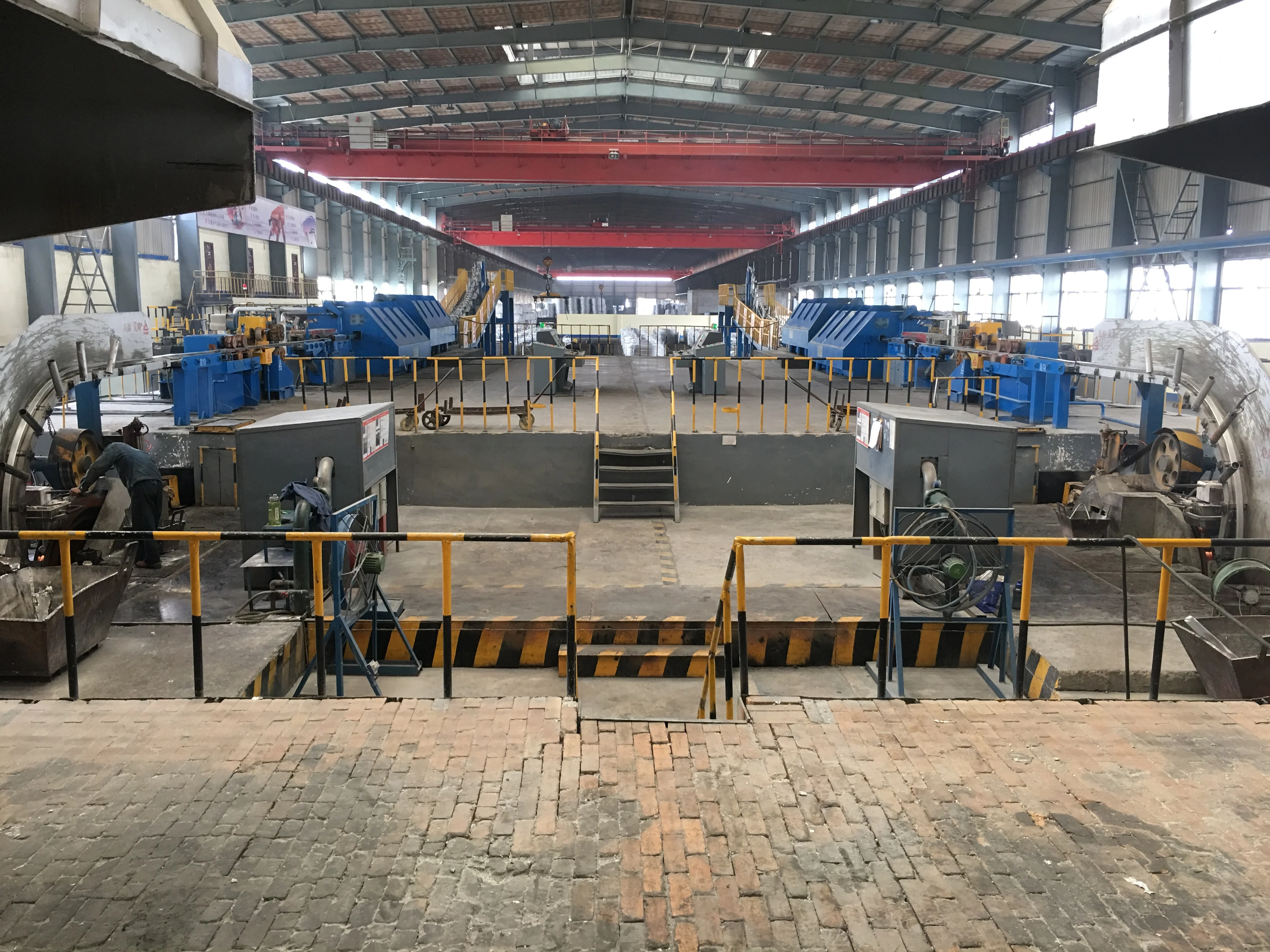 Shineworld Continuous Casting and Rolling Machine CCM & CCR production line for steel billet/wire rod/rebar making equipment