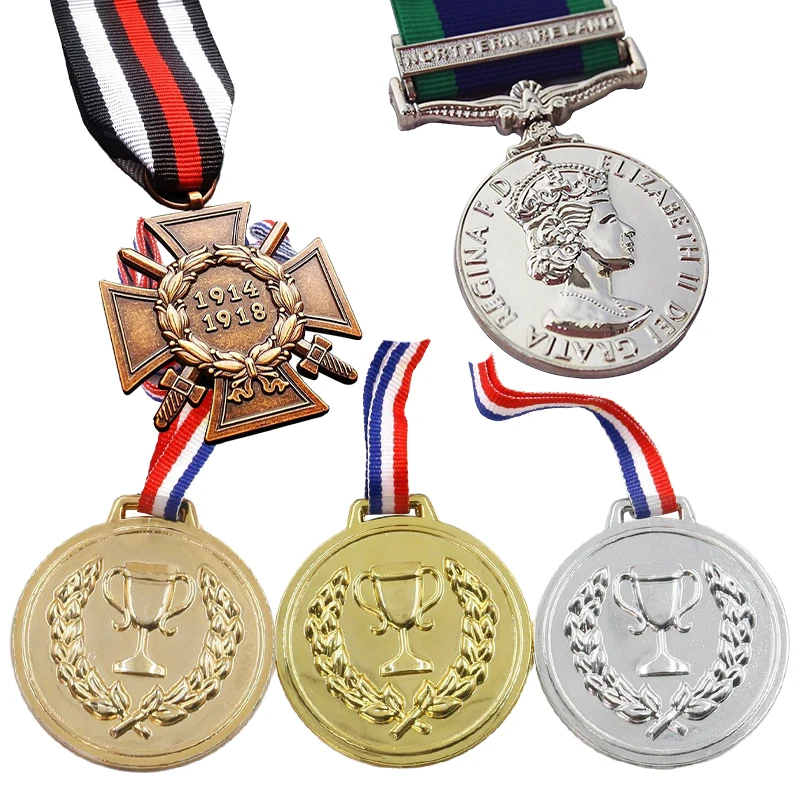 Design Your Own Sport Metal Logo Marathon Running Finisher Zinc Alloy Custom Medal Design Soccer 5K Running Sports Customised