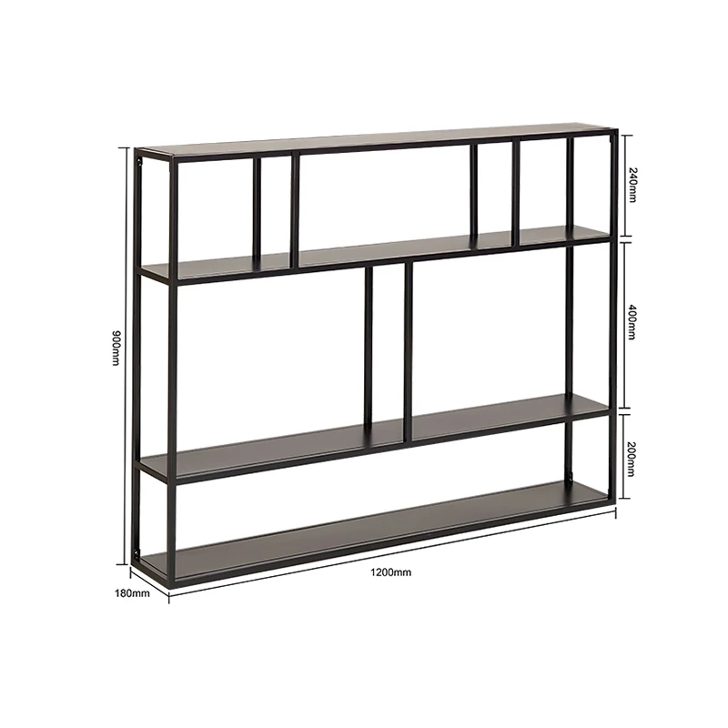 High quality Modular steel rack big space storage Metal Wall Shelving for home school
