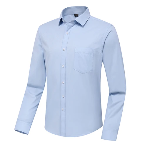Fashion Wholesale Newest High Quality Pure Cotton Long Sleeve High quality men office shirts long sleeve Men Shirt