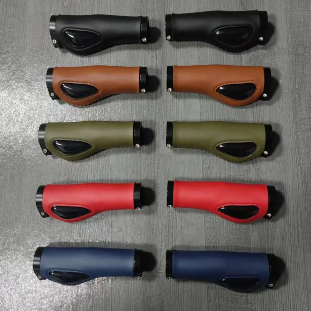 2022 Shockproof Soft Rubber Padding BMX MTB Bicycle Handlebar Grip Mountain Bike Handle Grips