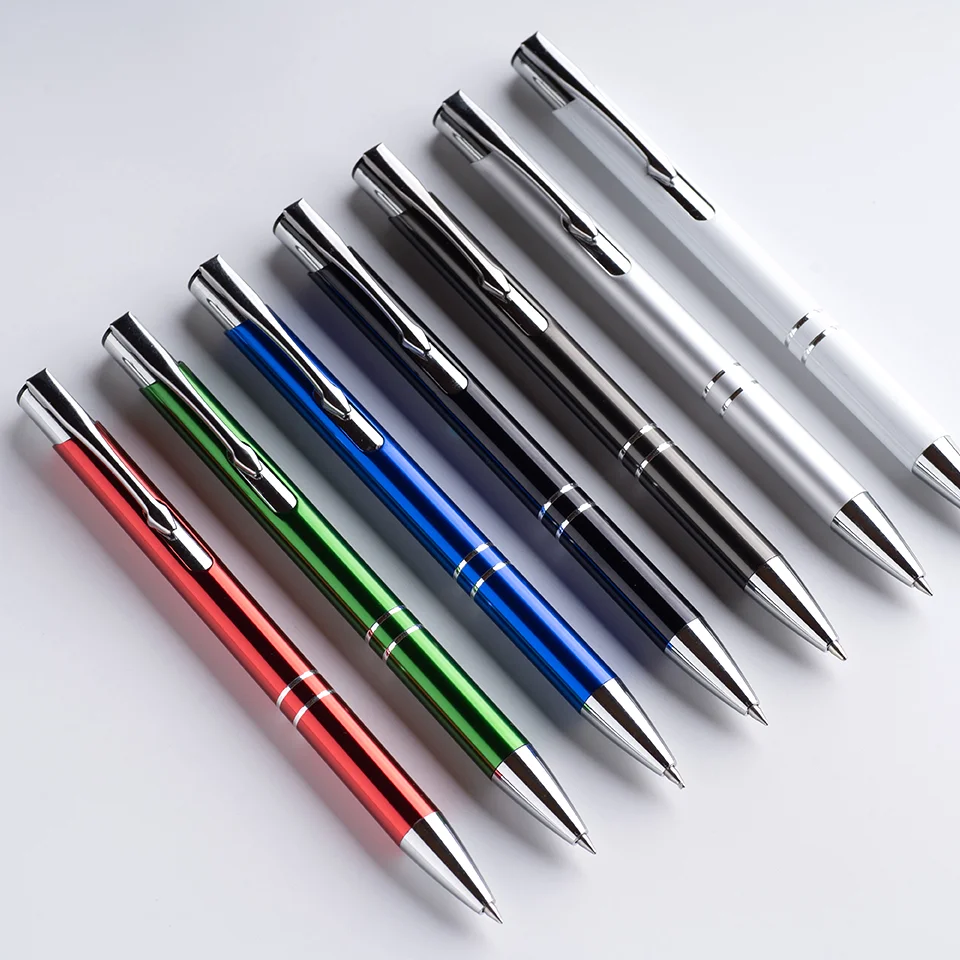 Promotion luxury metal pen custom logo, custom advertising gift metal ball pen with logo Best-selling custom pens