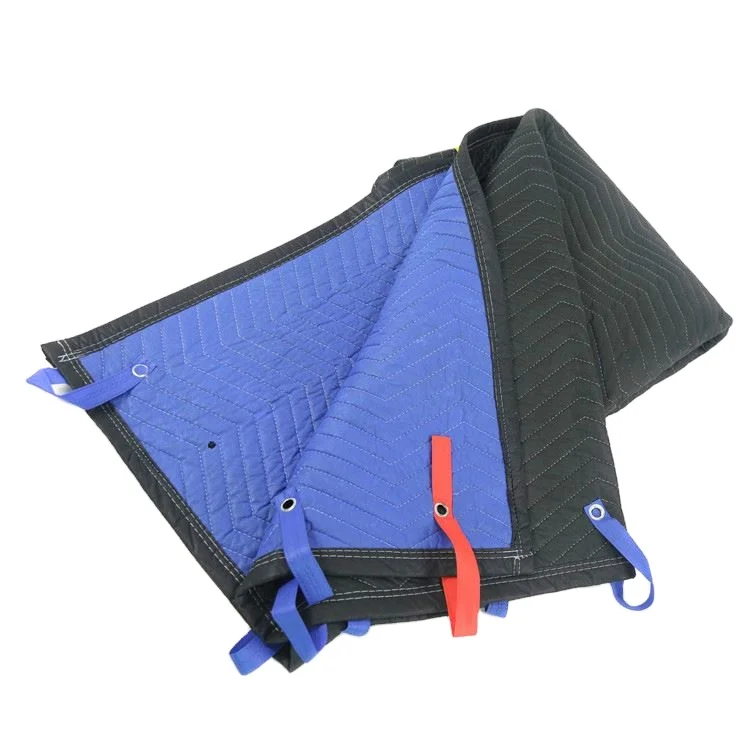 Wholesale Furniture Protect Moving Blanket Accept Customized Logo felt luxury felt pad moving blankets