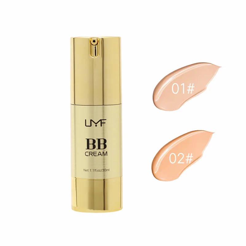Custom Logo BB Cream Private Label Wholesale Cosmetics Brightening Glow Makeup Tube BB Cream