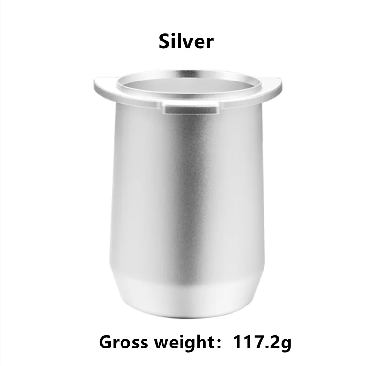Aluminum Alloy Coffee Dosing Cup Powder Feeder Part Espresso Machine Diy Tools Espresso Dosing Funnel Dose Cup