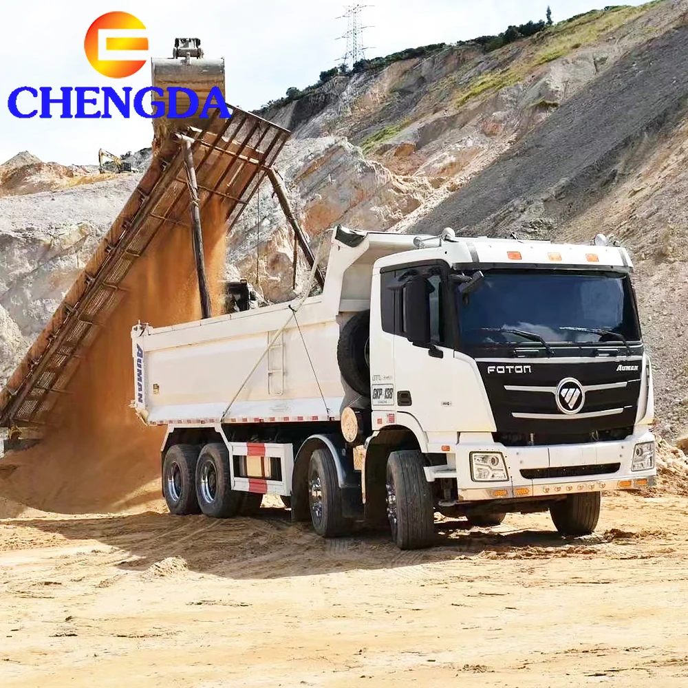 Heavy Duty 30ton Foton 6x4 10 Wheel Tipper Dumper Truck New Used Foton Dump Truck For Sale Jamaica