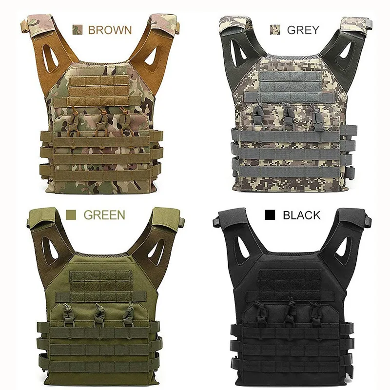 Gujia Outdoor Equipment CS Fans Tactical Supplies ACU CP Camouflage Sports Training  JPC Plate Carrier Tactical Vest