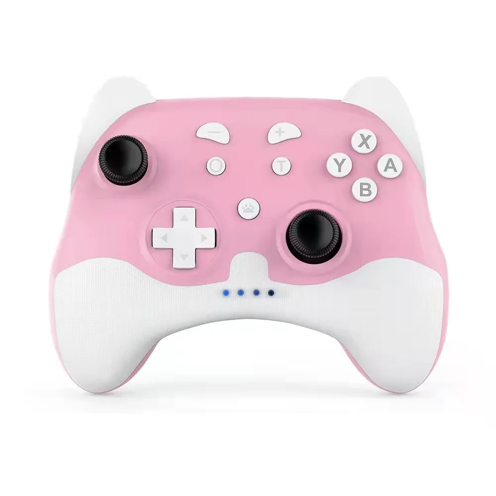 Custom color Wireless game controller for Nintendo Switch With Turbo and 6 axis calibration function