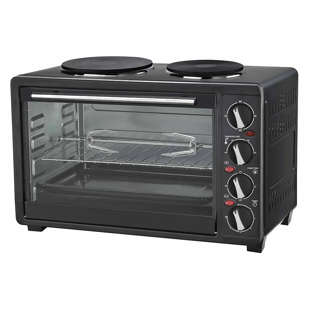 Заводские Горячие плиты 38L 30L 60L 45L диапазоны с электрической духовой плитой тостер выпечка барбекю плита горячая Плита варочная поверхность кухонная