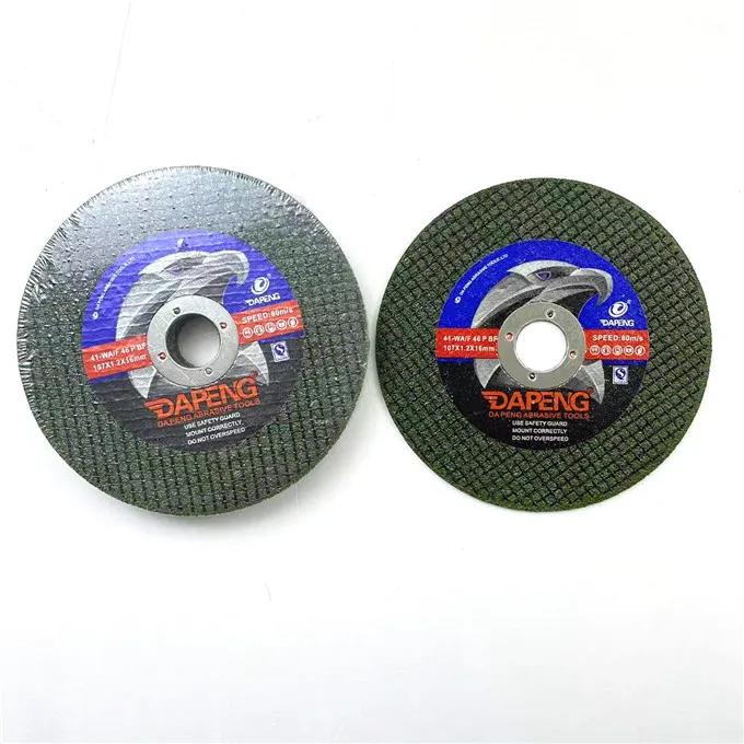 abrasive resin bonded cutting wheels 4inch 107*1.2*16mm