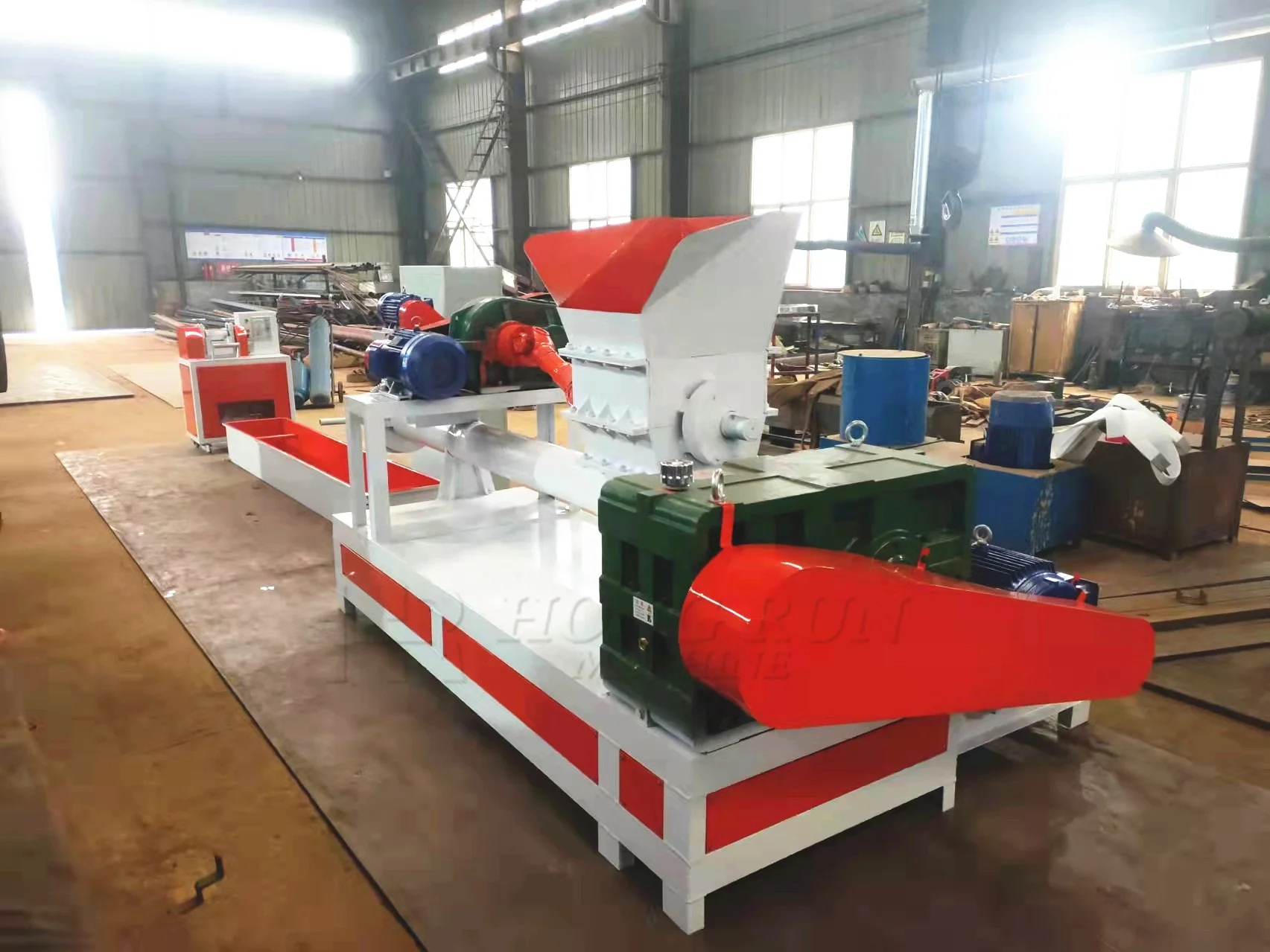 PP PE FILM  plastic granulating production line plastic granulator machine recycle extruder recycling granulating machine