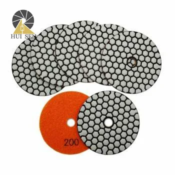 Soft diamond pads best quality diamond polishing pad for marble granite dry and wet polishing
