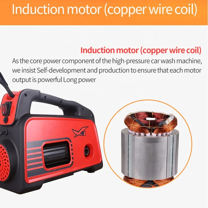 
Good Quality Car Washer Pump Electric Car Washing Machine 