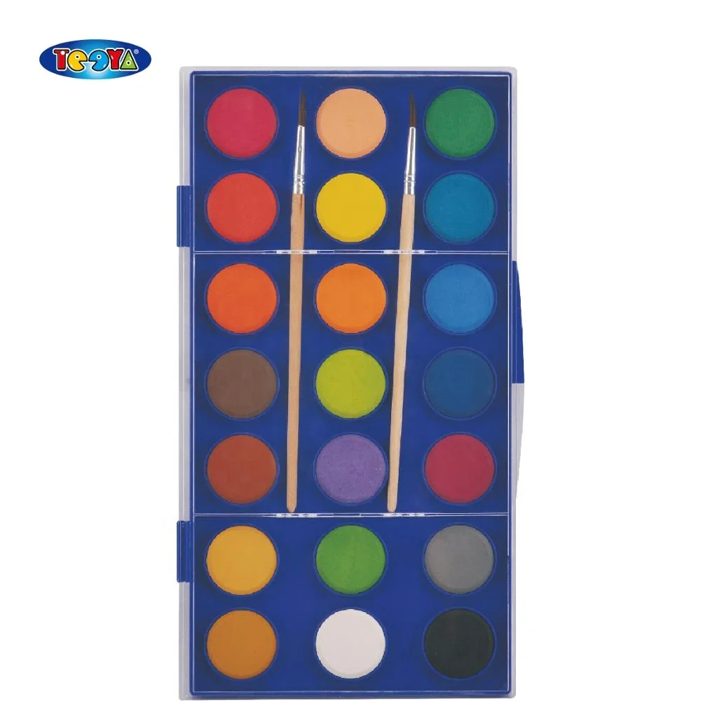 NEW ARRIVAL WATER COLOR TABLET SET IN PLASTIC BOX