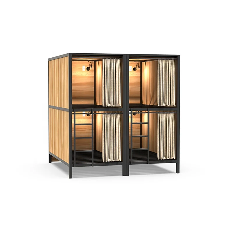 The most practical and beautiful capsule bed multiple beds Give your hotel a facelift