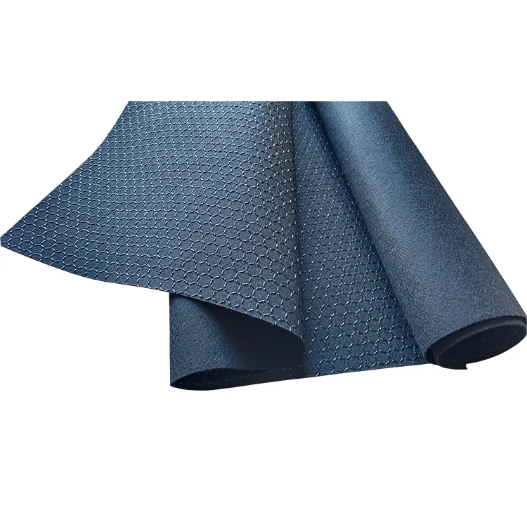 Top sale Adhesive Fiber polyester felt cars floor mats used for car anti-slip mat Car decoration and sound insulation