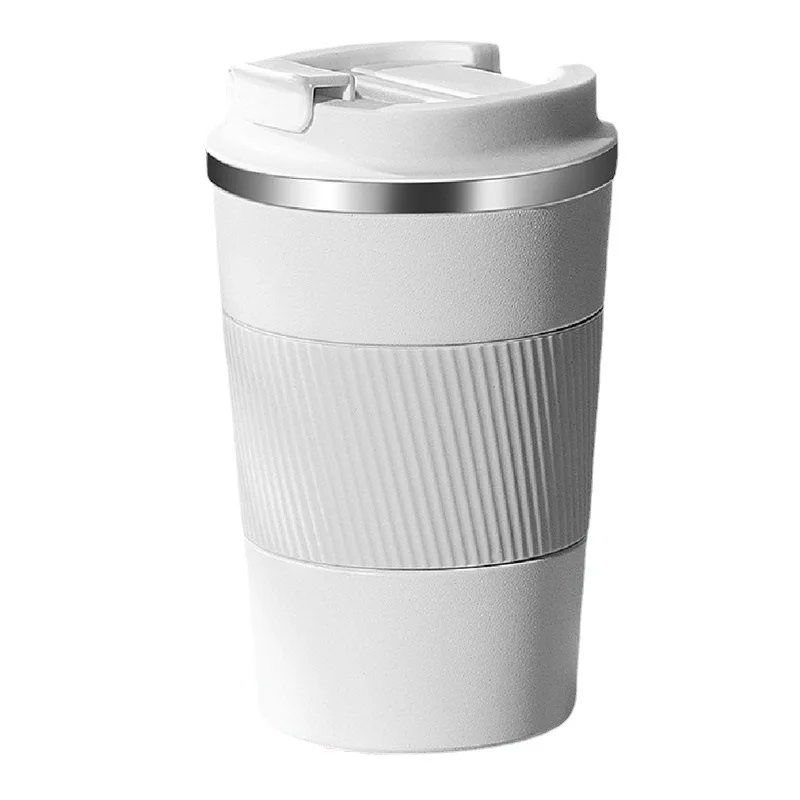 Custom Logo 380ml/510ml travel coffee tumbler custom double wall vacuum coffee cups insulated stainless steel coffee mugs