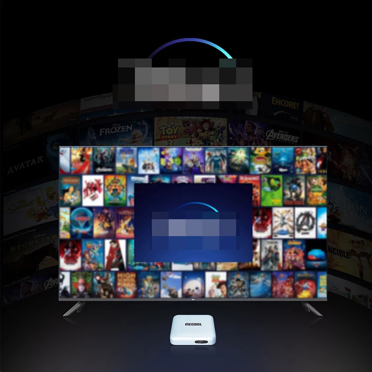 Поддержка голосового удаленного smart tv box Сертифицированный ATV Box Android 10 4K HD