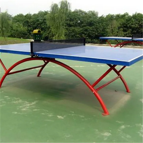 Indoor Arc-shaped table tennis Tables For Sale