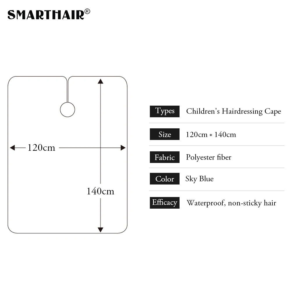 children plastic water prufe cape hairdressing silver hairdresser capes kids beauty salon styling cape