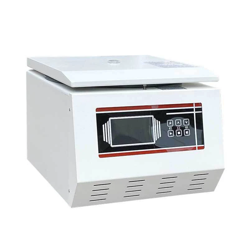 Table top high and low speed refrigerated centrifuge horizontal head turn