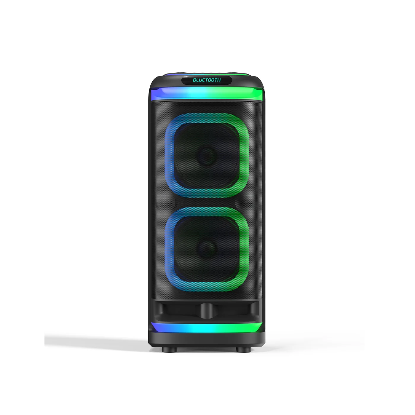 Big Double 8 Inches 50W Party Speakers Bluetooth Customized Logo Party Portable Speaker with Tws/Microphone Priority