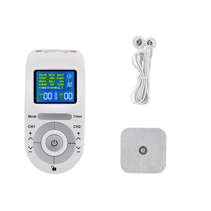 EMS electronic pulse digital meridian therapy instrument household massager TENS cervical vertebra massage instrument