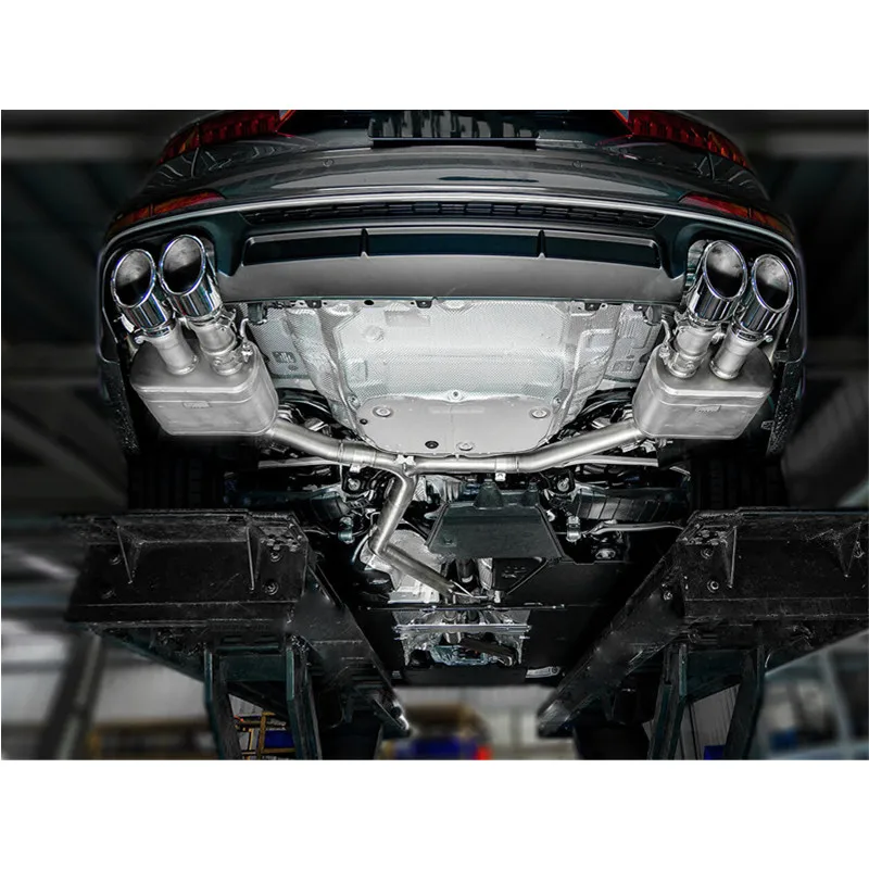 
MAXDO car Exhaust system For AUDI A6 A7 C8 45 TFSI 2019-Present Catback system Stainless steel 