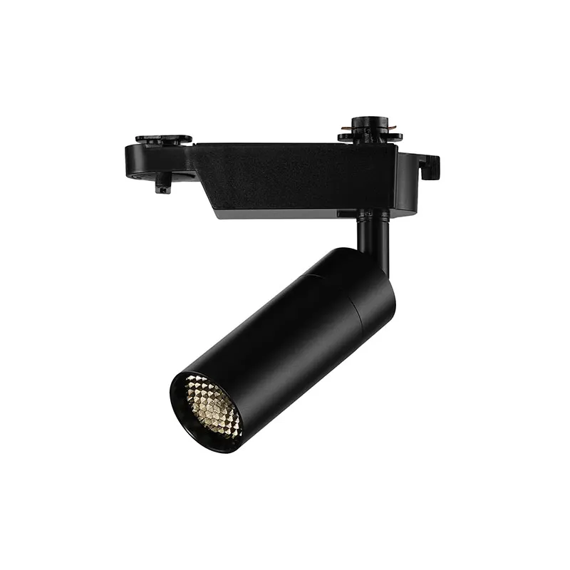 Adjustable Rotatable zoomable led track light 6-50degree  7W 10W white and black white for Restaurant lighting