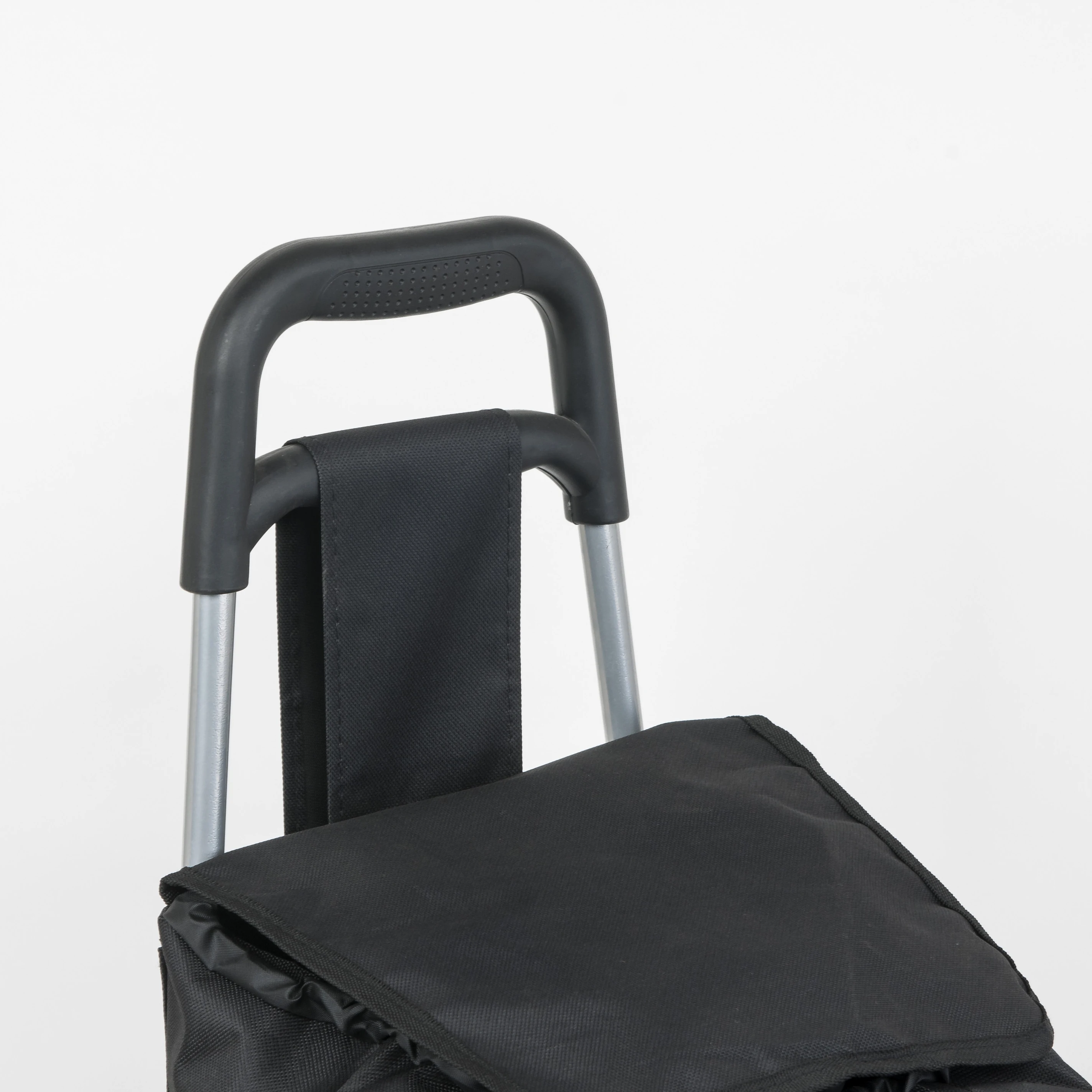 35L capacity 4-wheel shopping trolley folding with waterproof fabric