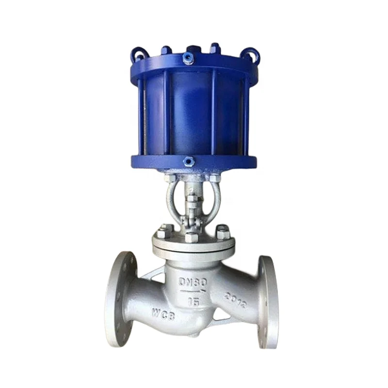 Common type intelligent explosion-proof control globe valve pneumatic actuator globe valve