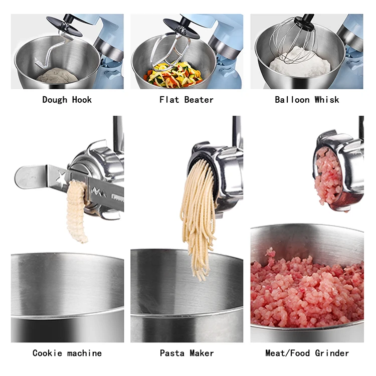 1200W 5L kitchen mixer stand food mixer