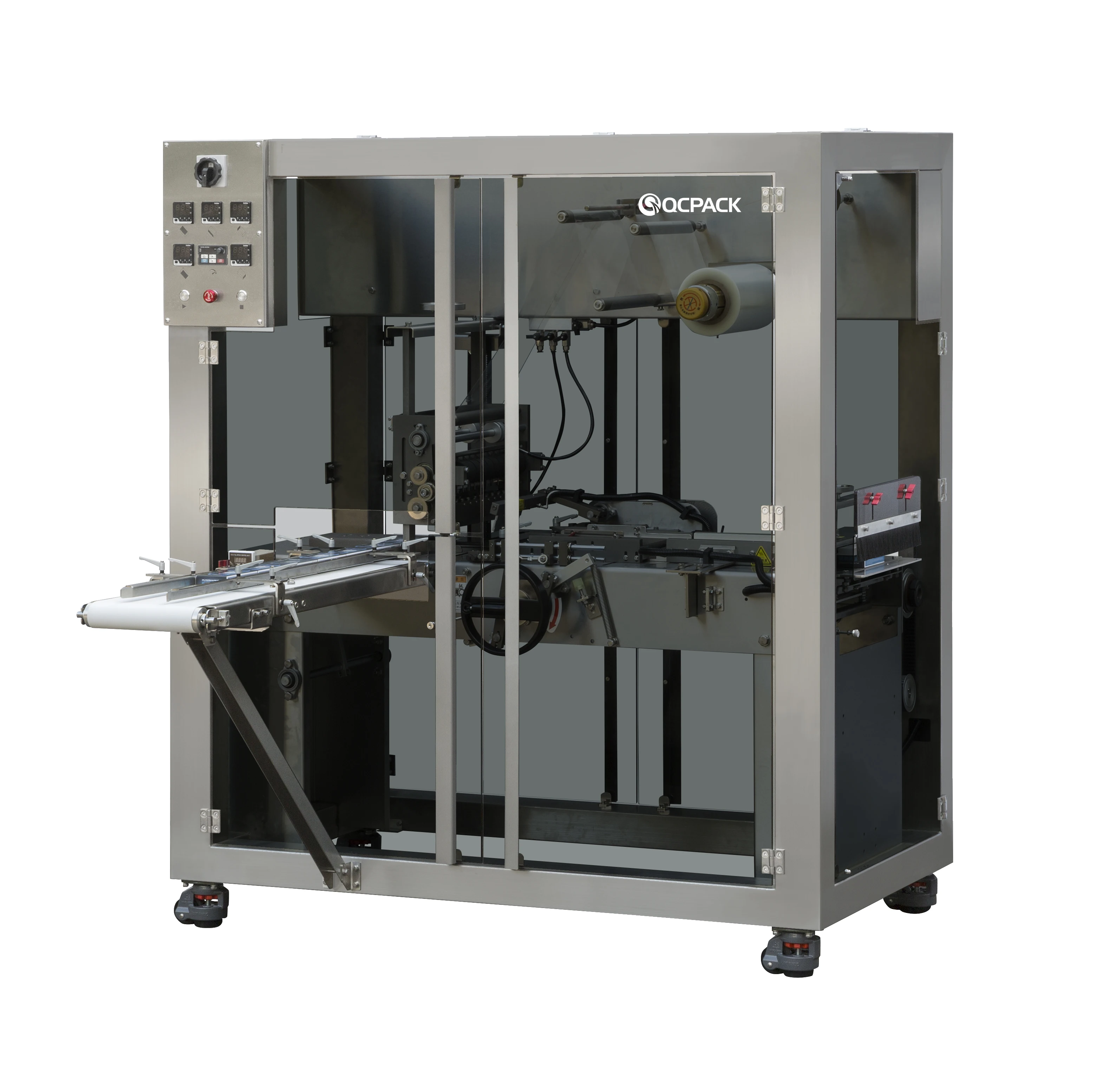 Box film wrapper automatic cellophane packaging machine from Chinese manufacturer