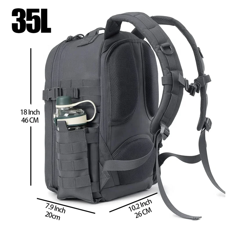 1000D CORDURA Tactical Gear 1-3 Days Assault Hiking Trekking Camping Bag Tactical Backpack