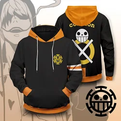 sudadera con capucha de tamano grande para hombre men fashion 3D digital print on sweatshirts hoodies one piece hoodie anime