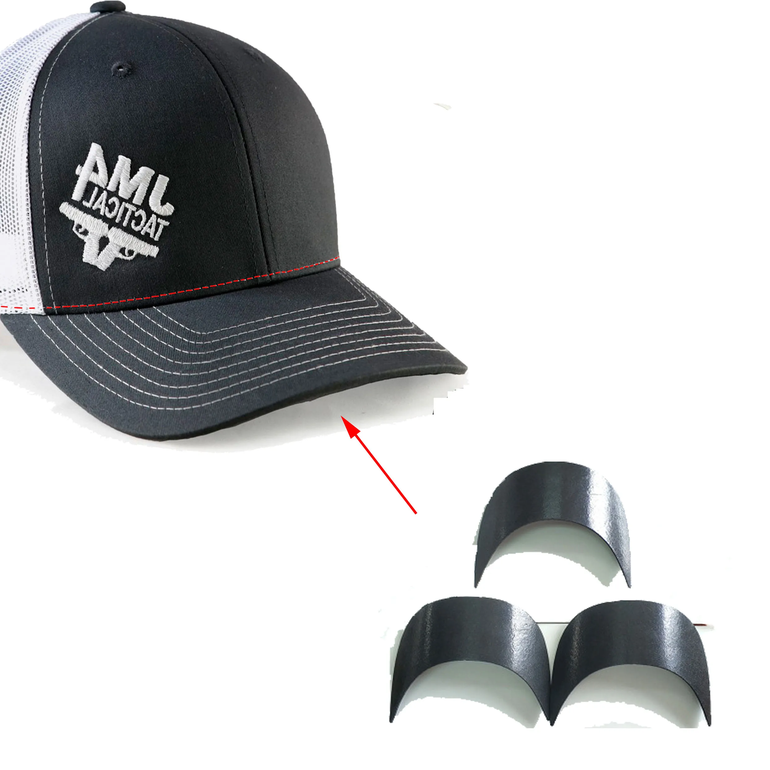 2.2mm Snapback Cap Visor