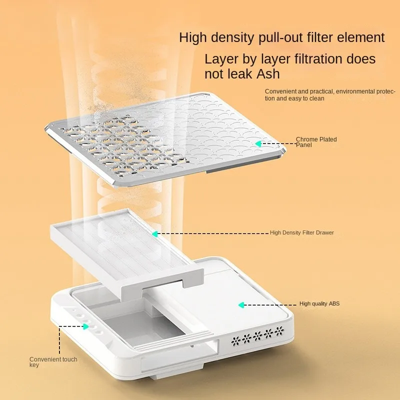 New Nail Dust Collector High Suction Brushless Motor Nail Cleaner Rechargeable Portable Strong Nail Dust Collector