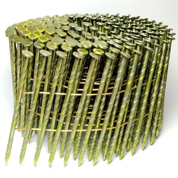 0 099x2 дюймовые китайские виниловые окрашенные проволочные сварные гвозди для поддонов с винтом/кольцом/гладким хвостовиком