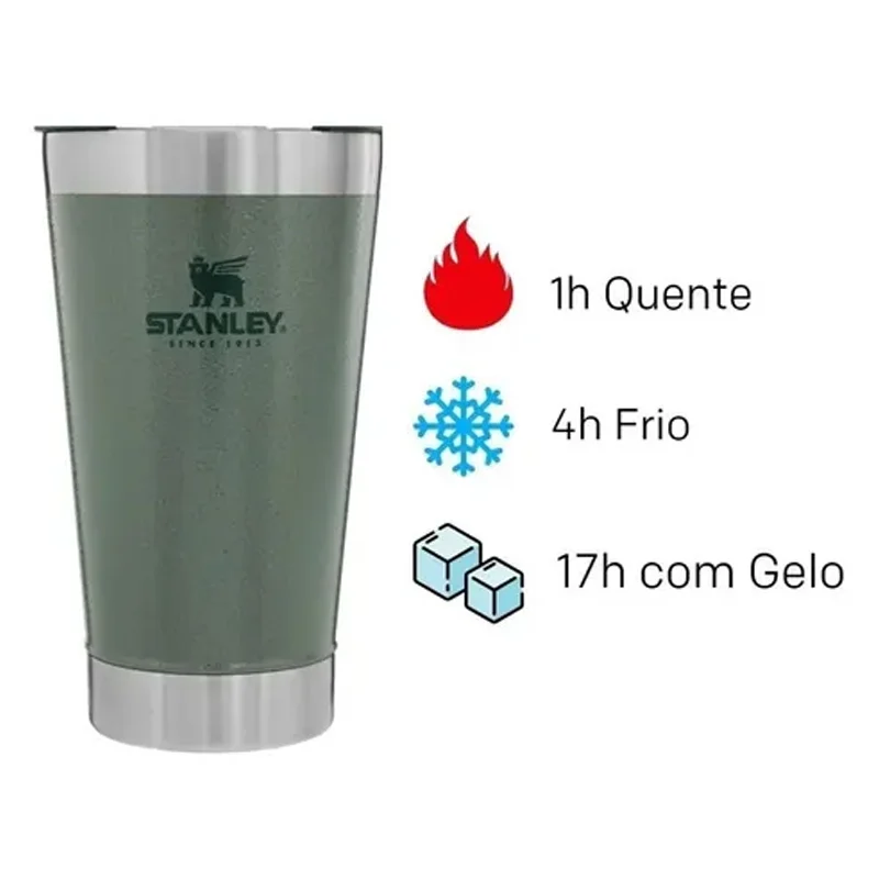 
Модная настольная кружка Stanley для холодной воды, кружка для кофе с широким горлом для офиса, мужская и женская кружка для пива 