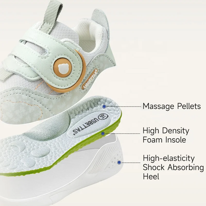 Spring and autumn infant shoes soft soled shoes 1-3 years boys and girls baby anti-slip with toddler shoes baby products
